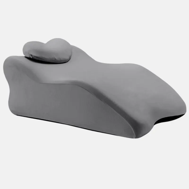 Memory foam prone sleep pillow breathable ergonomic neck support cushion