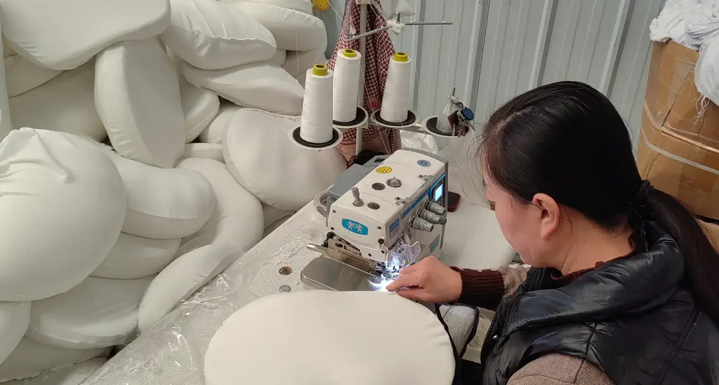 Memory Foam Pillow Product Sewing Process